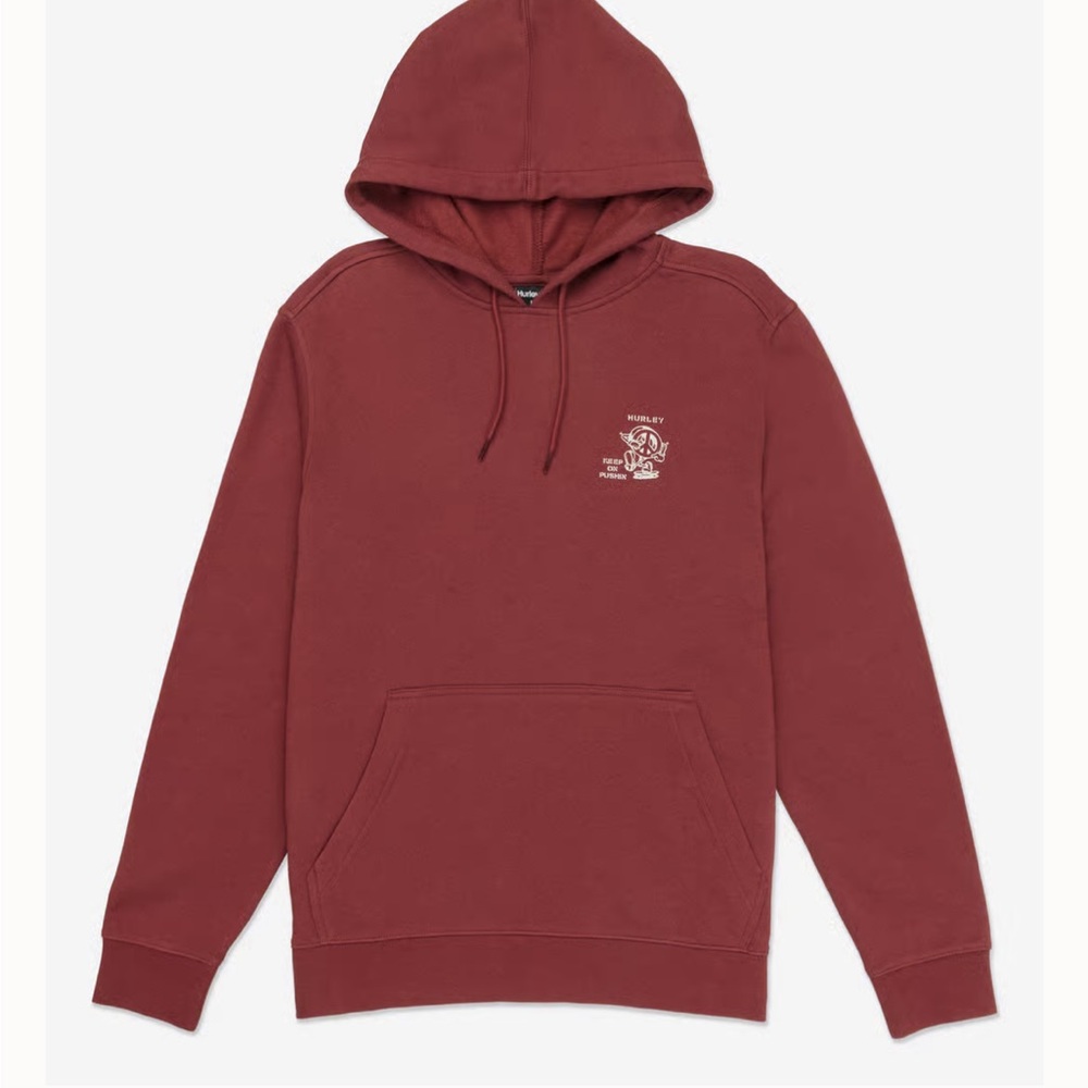 Hurley Pushin Pullover Hoodie NWT Large  Surfer/ Skater